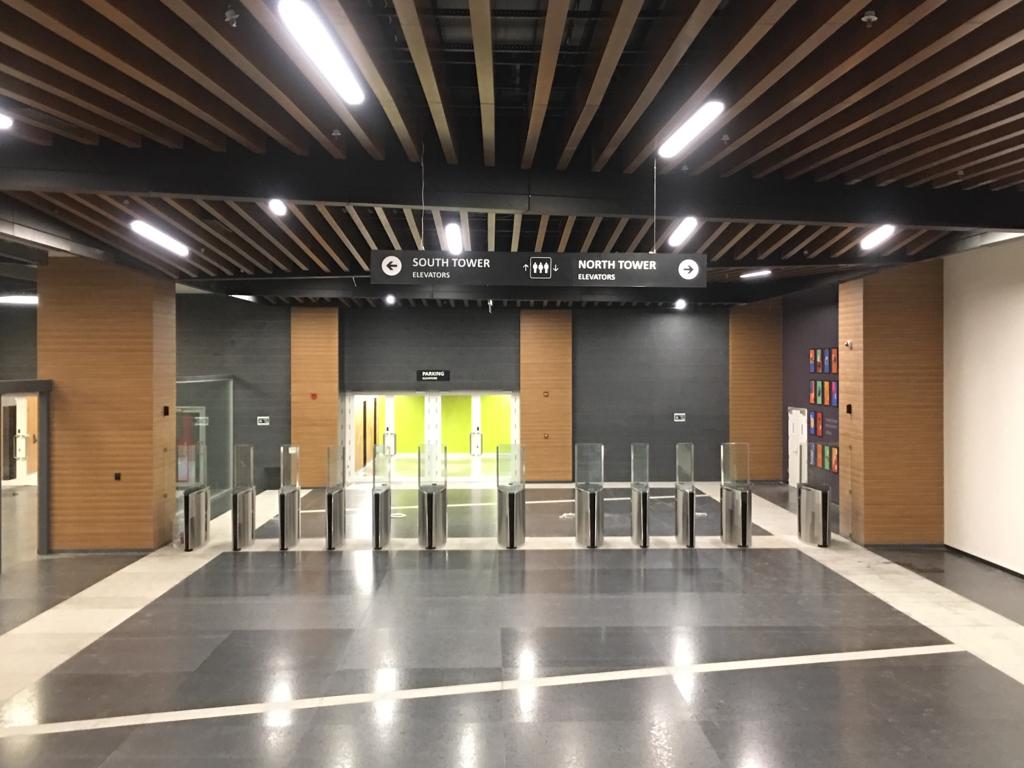 Amazon IT Campus Hyderabad — Entrance Lobby by Shriji Kraft